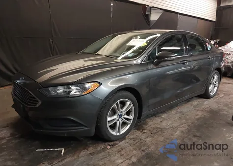 2018 Ford Fusion Se from USA, damaged, VIN 3FA6P0HD5JR207844